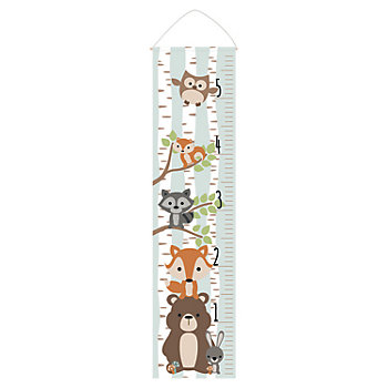 Woodland Animal Growth Chart