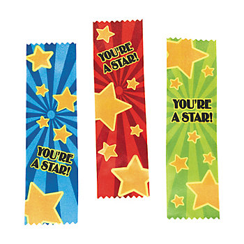 “You're A Star!” Ribbons - 12 Pc.