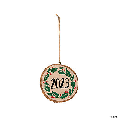 Christmas Wood Slice Ornaments – Crafts by Joyce LLC