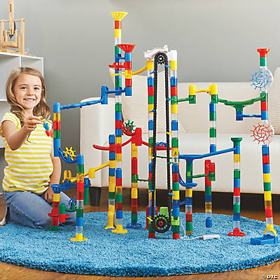 215 Piece Mega Marble Run with Motorized Marble Elevator