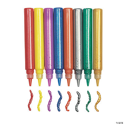 Bulk 72 Pc. 8-Color Neon Suncatcher Paint Pens