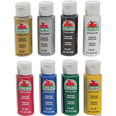 Acrylic Paint Set - Primary Colors