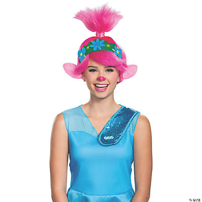  Poppy Costume for Kids, Official Adaptive Trolls Poppy