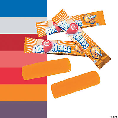 Orange Candy-filled Straws - 240 Pc.