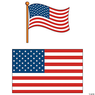 American Flag Cutouts - Oriental Trading - Discontinued