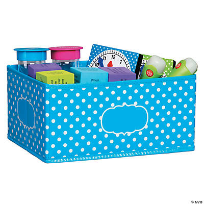 https://s7.orientaltrading.com/is/image/OrientalTrading/VIEWER_IMAGE_400/aqua-polka-dots-small-storage-bin-8-x-11-x-5~13837497