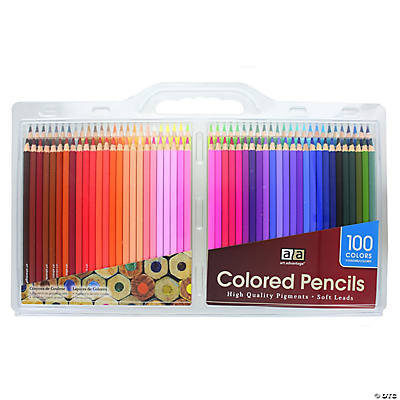 Colors of the World Colored Pencils, 24 Per Pack, 3 Packs