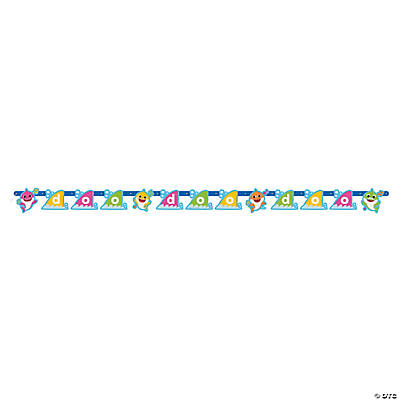 Oh Baby! Girl Baby Shower Cardstock Banner Set, 2pc, 12ft