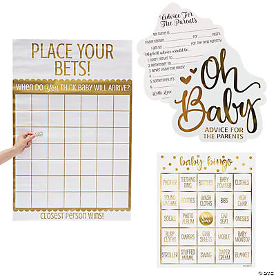 Baby Betting Squares | Due Date Calendar | Baby Shower Games