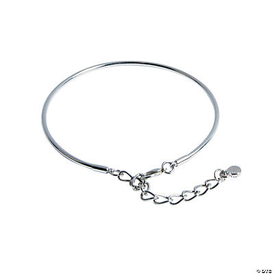 Bangle Bracelets with Chain