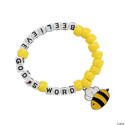 Estink Abc Bead Bracelet Beads Kits Colorful Stretch Bracelet Lightweight Beautiful Children Diy Beads