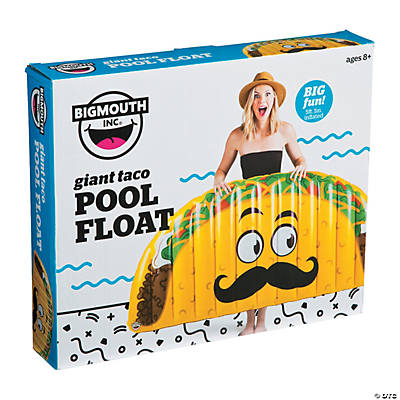 BigMouth® Giant Inflatable Taco Pool Float