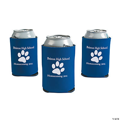 Plastic Opaque Paw Print Personalized Water Bottles - 20 oz.
