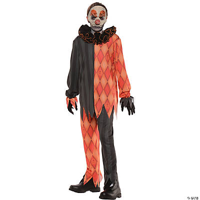 Men's Evil Clown Costume