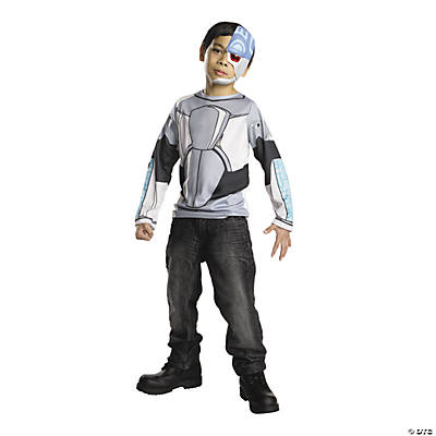 Boy's Deluxe Teen Titans Go Slade Costume - Medium