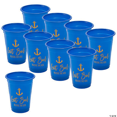 Bulk Plastic Tropical Hurricane Glasses