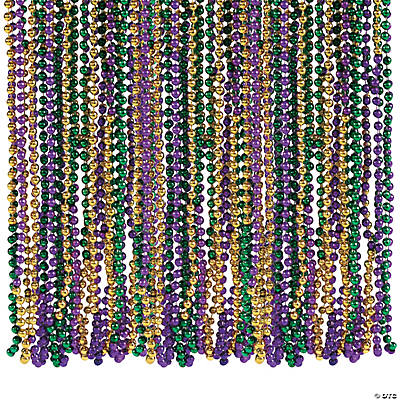 Bulk 144 Pc. Metallic Bead Necklace Assortment