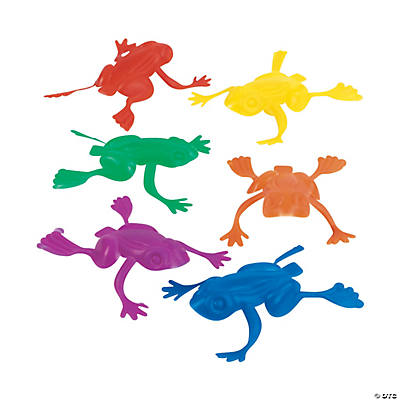 Plastic Jumping Frogs
