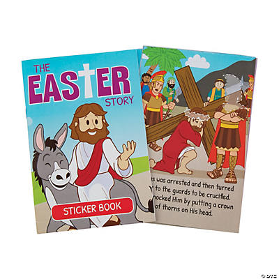 The Easter Story Sticker Books