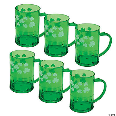 Plastic Opaque Green Shooting Star Personalized Water Bottles - 20