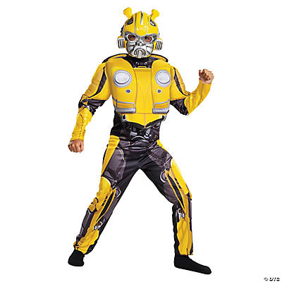 Toddler Transformers Bumblebee Muscle Costume 2T | Morris Costumes