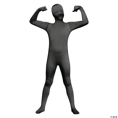 Adults Plus Size Black Skin Suit Costume