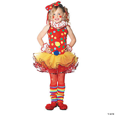 Circus Clown Girl’s Costume - Oriental Trading - Discontinued