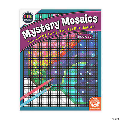 Color By Number Mystery Mosaics: Book 3