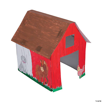 Color Your Own Barn Playhouse