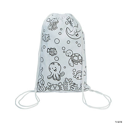 Art For Kids Drawstring Bags for Sale