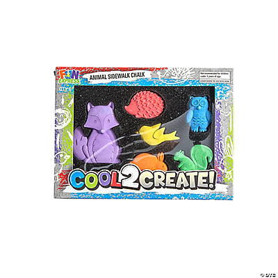 Bright Colors Sidewalk Chalk Assortment