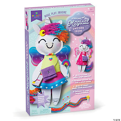 Craft-tastic Color Your Own Magical Unicorn Friend Craft Kit