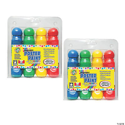 Crafty Dab® White Board Paint Markers, 12 count