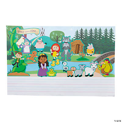 Create & Write Zoo Giant Sticker Scenes