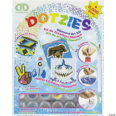 Diamond Dotz Square Diamond Facet Art Kit 9.8X12.6-Shadow Cat