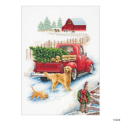 Dimensions Needlepoint Kit 14X14-Patterned Santa Stitched In Yarn 