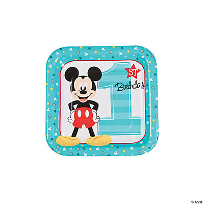 16pcs amscan 501789 Disney Mickey on The Go Paper Napkins Multicolor One Size 
