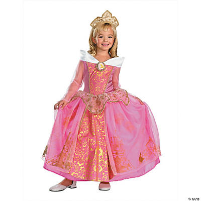 Disney Princess Sleeping Beauty Aurora Prestige Girl’s Princess Costume ...