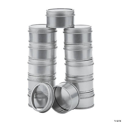 tins with clear lids