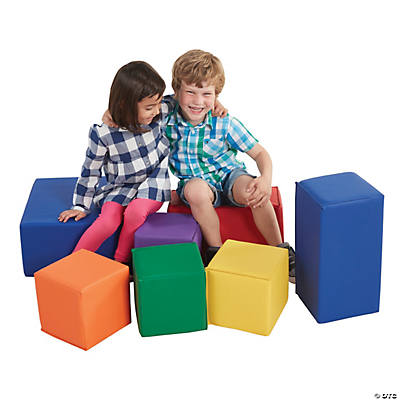 12 Kids Baby Soft PU Foam Big Building Blocks Set Play Toy Infant Toddler Room 