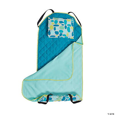 Ecr4kids Toddler Nap Mat Companion Teal Pattern 12 Pack