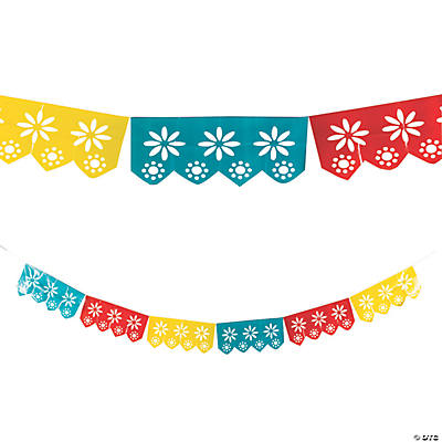 Cutout Patriotic Banner with Fringe