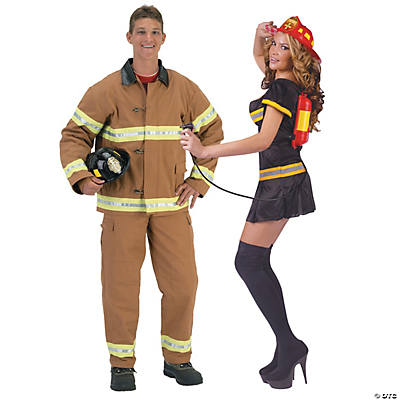 Fire Fighter Couples Costumes