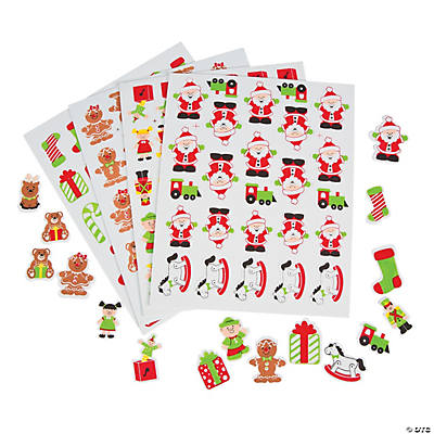 Puffy Stickers - Santa's Workshop – Child's Play