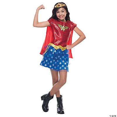 Wonder Woman Girls Toddler Tutu Pajama Set