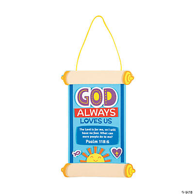 This Is Who God Loves Mirror Craft Kit