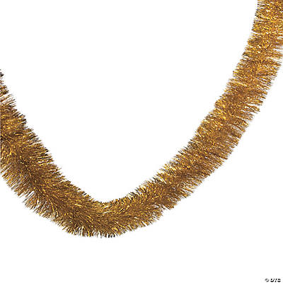 Gold Tinsel Garland