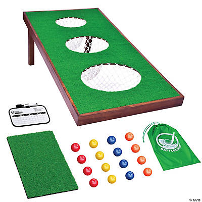 Chip N' Stick Golf Games With Chip N' Stick Golf Balls - Giant Size Targets  With Chipping Mat - Choose Classic Or Darts Tw