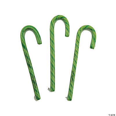 Green Candy Canes