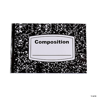 Black & White Draw & Write Journal - Party Favors - 24 Pieces